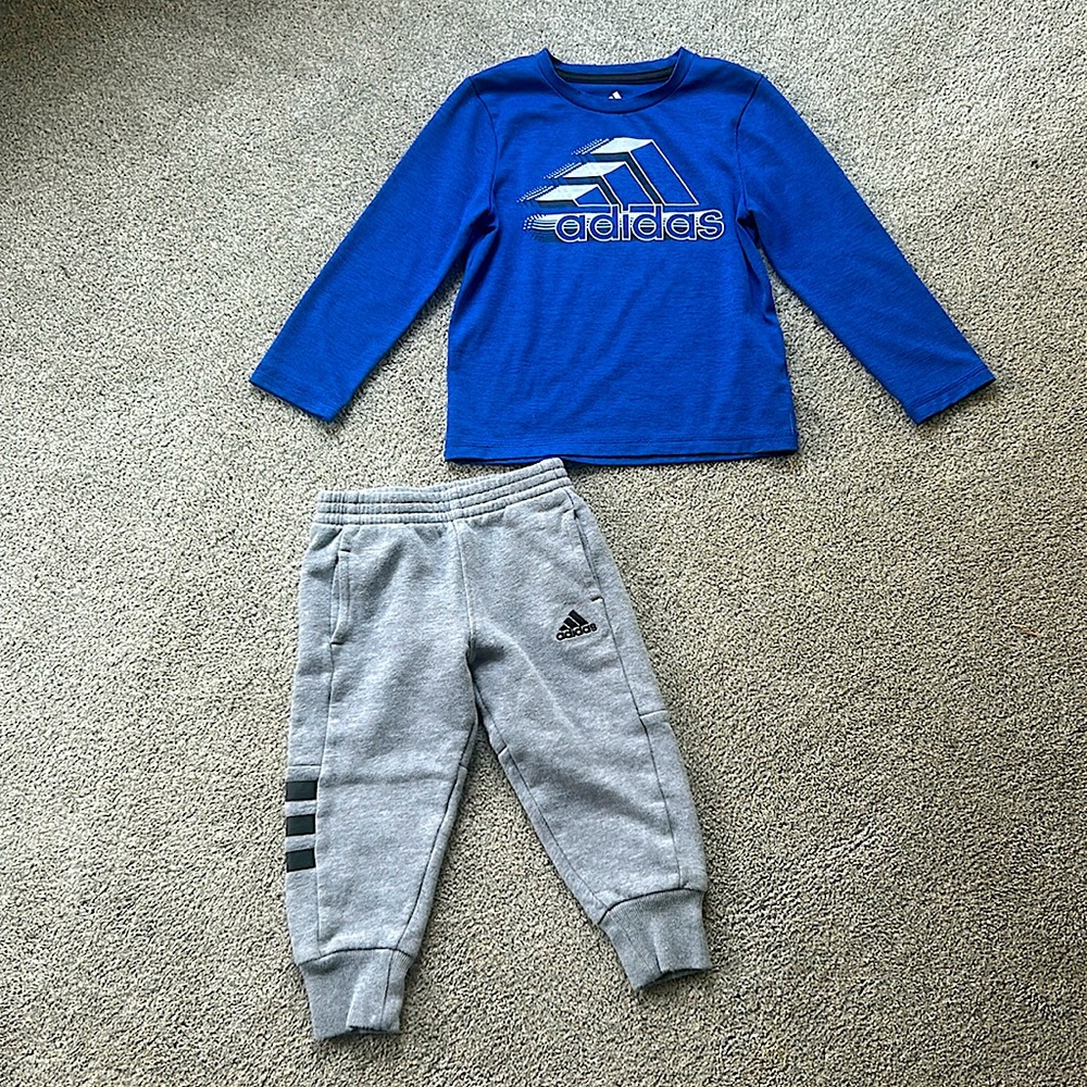 3T Boys Adidas Outfit EUC